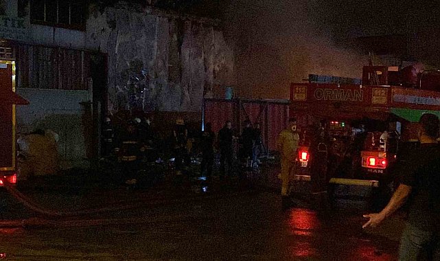Konya&#039;daki fabrika yangını kontrol altına alındı
