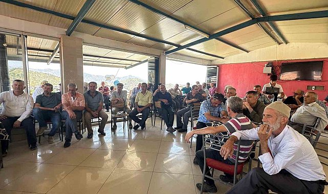 Köşk'te çiftçiler bilgilendirildi