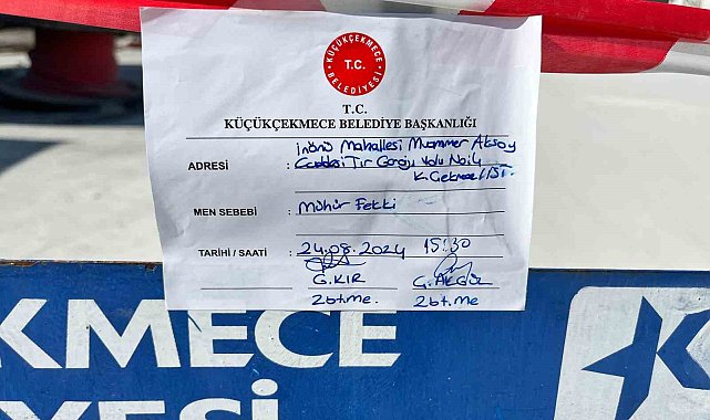 Küçükçekmece'de çevreyi kirleten beton santrali ikinci kez mühürlendi: 2 gözaltı