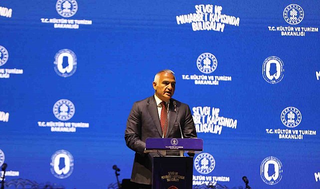 Kültür ve Turizm Bakanı Ersoy: "Anadolu'da mayalanan bu düşünceleri dünyanın dört bir yanına ulaştırmamız gerekiyor"