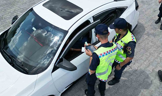 Kurallara uymayan sürücülere 6 bin 600 TL para cezası kesildi