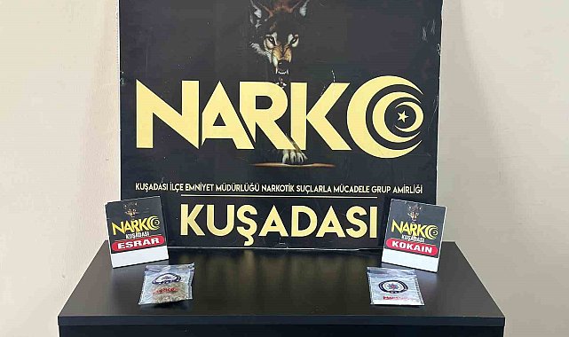 Kuşadası'nda kargo ile uyuşturucu sevkiyatını polis önledi