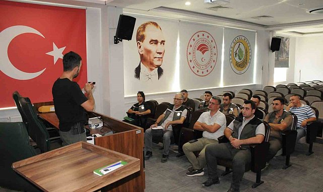 Kütahya OBM'de yeni göreve başlayan personele silah eğitimi