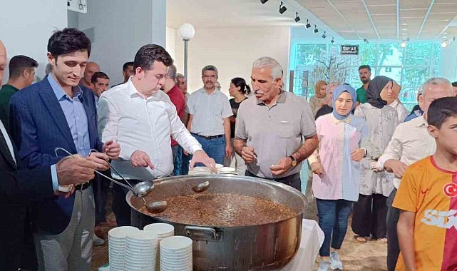 Kütüphanede aşure etkinliği düzenlendi