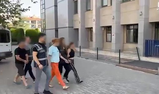 Kuyumcuları sahte altınla dolandıran 3 şahıs tutuklandı