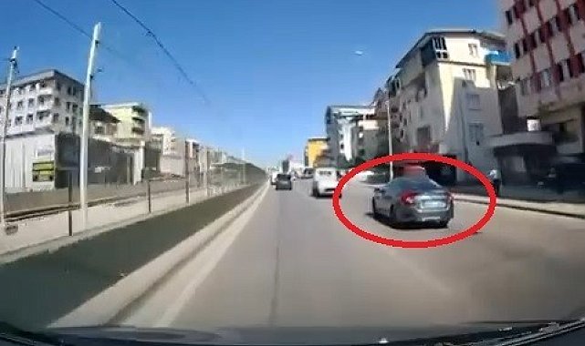 Makas kazası kamerada