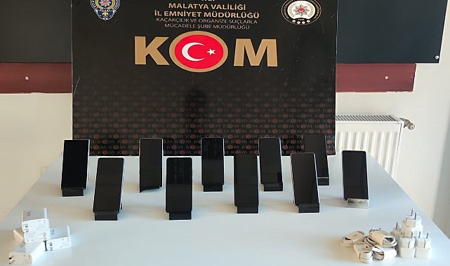 Malatya'da 2 milyon liralık kaçak ürün ele geçirildi