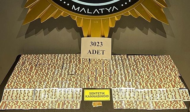 Malatya'da uyuşturucu operasyonu: 3 tutuklama