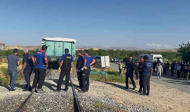 Malatya&#039;da yük treni faciası: 3 ölü, 1 ağır yaralı
