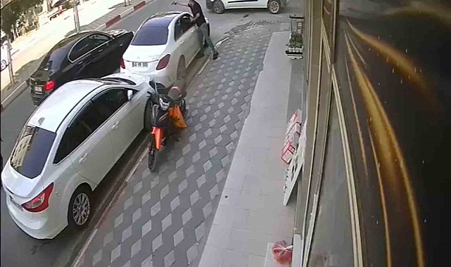 Manisa'daki çiçekçi cinayeti kamerada