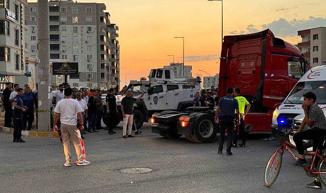Mardin'de 1 kişinin öldüğü kazanın güvenlik kamera görüntüleri ortaya çıktı