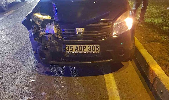 Mardin'de otobüs ile otomobil çarpıştı