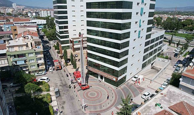 MASKİ'de gerçeği aratmayan yangın tatbikatı
