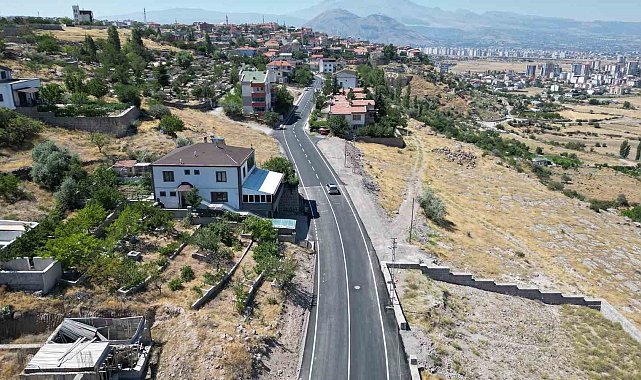 Melikgazi Belediyesi Mimarsinan Mahallesi'ne yeni yollar kazandırdı