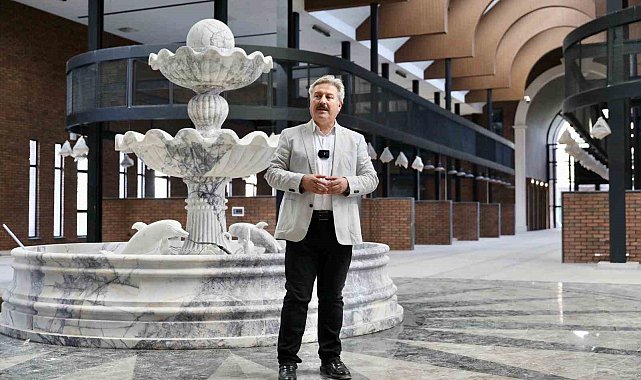 Melikgazi'nin sembol eseri Çarşı Melikgazi'de peyzaj çalışmaları başladı