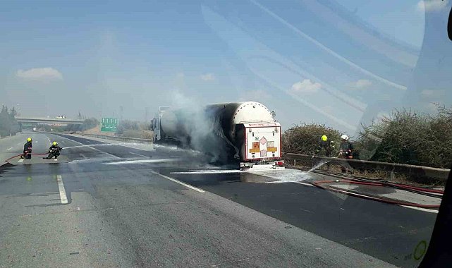 Mersin'de itfaiyenin zamanında müdahalesi faciayı önledi