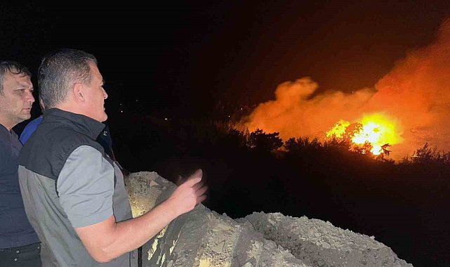 Milas'taki yangın ilerliyor, bir mahalle boşaltılacak