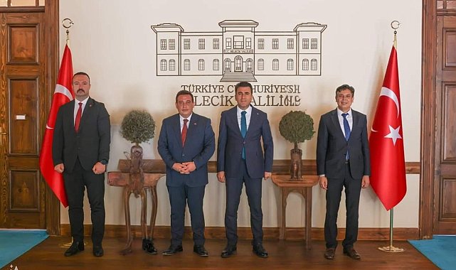 Milliyetçi Hareket Partisi'nden Vali Şefik Aygöl'e ziyaret