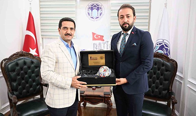 MİMDER Başkanı Bülbüloğlu, Başkan Taşkın ile bir araya geldi