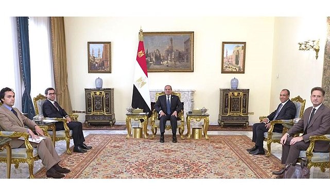Mısır Cumhurbaşkanı es-Sisi, Fransa Dışişleri Bakanı Sejourne ile görüştü