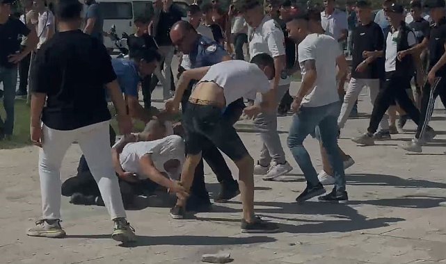 Modifiye fuarında çıkan kavga polisin müdahalesiyle sonlandı