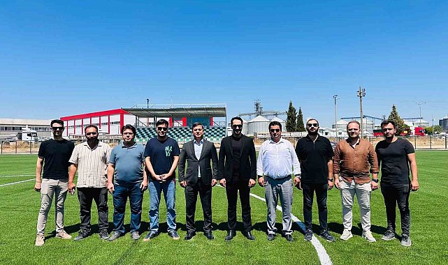 Mücahit Arınç Manisa'daki spor yatırımlarını inceledi
