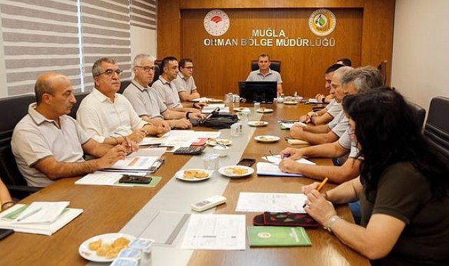Muğla Orman Bölge Müdürlüğü' nde değerlendirme toplantısı yapıldı