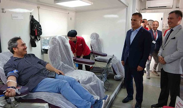 Muğla'da 17 Ağustos Depremi'nin yıl dönümünde kan bağışı kampanyası