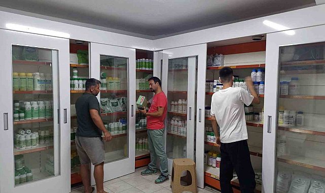 Muğla'da bitki koruma ürünleri denetimi yapıldı