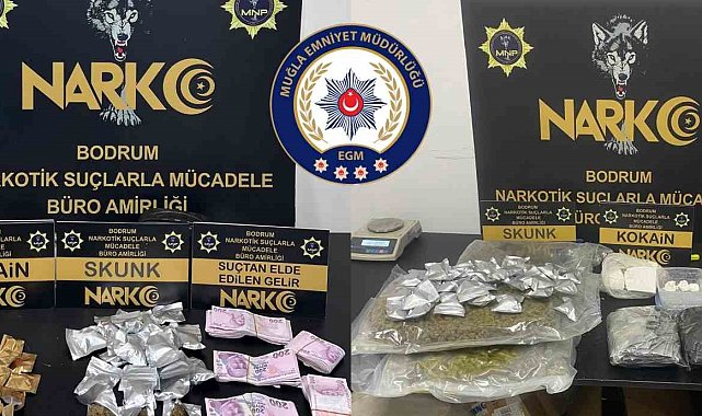 Muğla'da uyuşturucu operasyonu: 5 şüpheli gözaltına alındı
