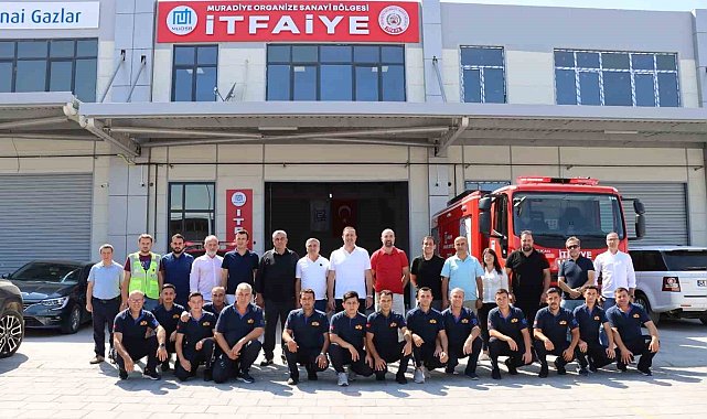 MUOSB İtfaiye Teşkilatı göreve başladı