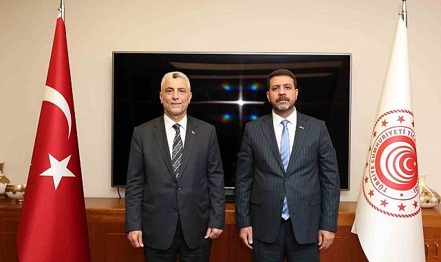 MÜSİAD Diyarbakır Başkanı Bozkuş, Ticaret Bakanı ile bir araya geldi