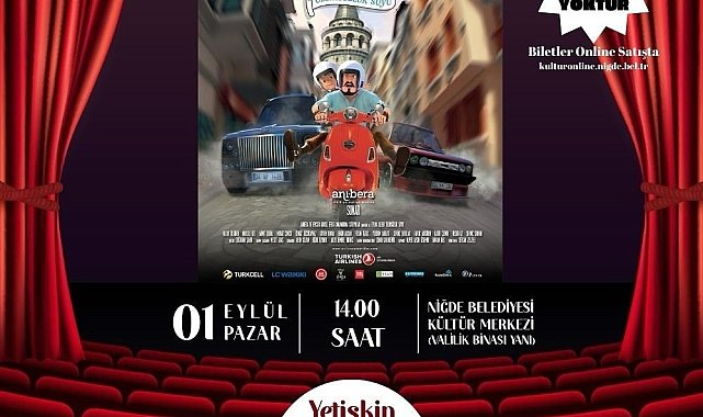 Niğde Belediyesi çocuklar için animasyon filmlerini gösterime sunacak