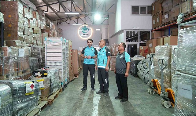 Niğde UMKE, ekibi ve lojistik deposu ile olağan dışı olaylar ve doğal afetlere hazır