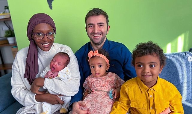 Niğdeli damat ile Kamerunlu gelinin ilk görüşte başlayan aşkı 3 çocukla taçlandı