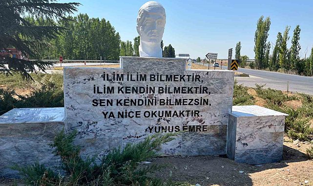 Odunpazarı Belediyesinden gönül insanı Yunus Emre'ye saygı