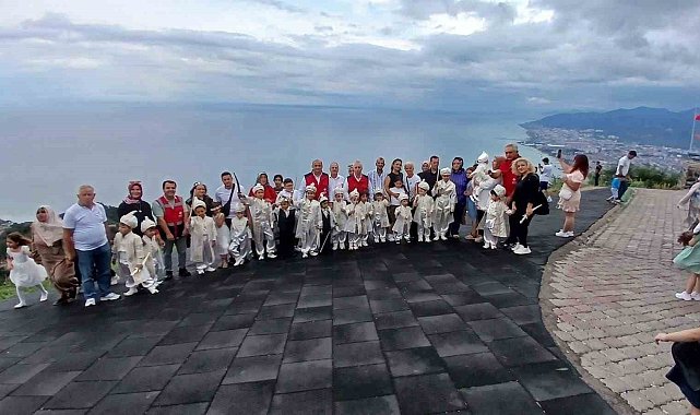 Ordu'da 18 çocuğun sünnet heyecanı