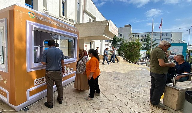 Ordu'da hastanelerde sabah çorbası ikramı