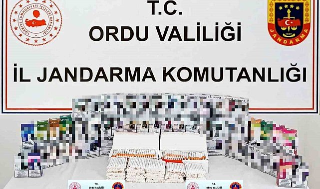 Ordu'da kaçak tütün ve mamulleri ile mücadele çalışmaları sürüyor