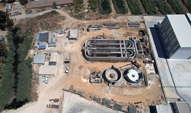 Ören Atıksu Artıma Tesisinin yüzde 26'sı tamamlandı