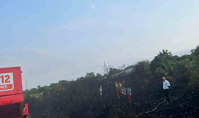 Osmaniye'de ormanlık alanda çıkan yangın söndürüldü