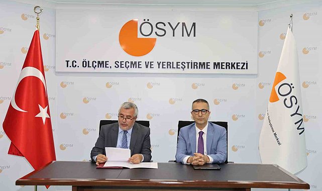 ÖSYM ve Yunus Emre Enstitüsü'nden iş birliği protokolü