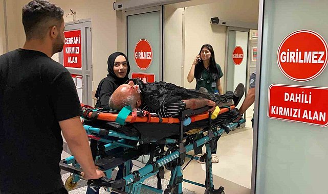Otomobil ile motosiklet çarpıştı: 3 yaralı