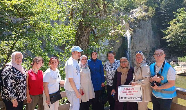 Özel birey ve anneleri doğa ile iç içe unutulmaz bir gün yaşadı