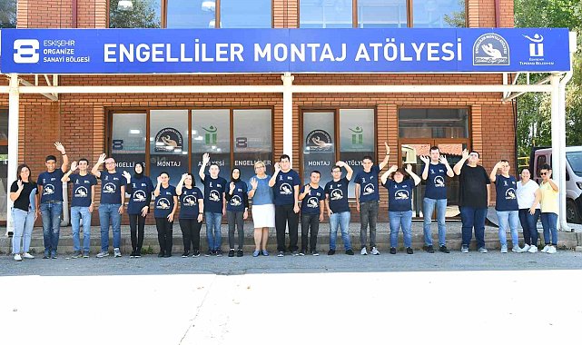Özel bireyler montaj atölyelerinde çok mutlu