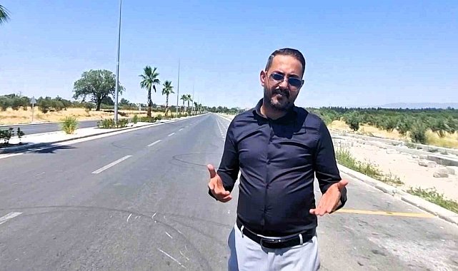 Pamukkale'de çözüm için yapılan yol vatandaşın başına dert oldu