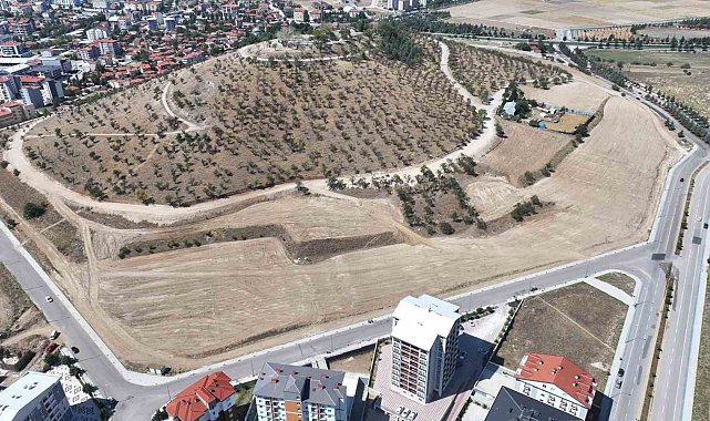 Panoramik ve Doğal Seyir Teraslı Çünür Tepesi yeni cazibe merkezi olacak