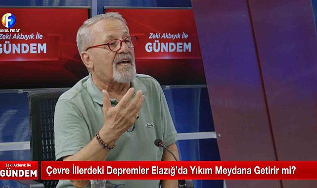 Prof. Dr. Naci Görür, "eli kulağında" diyerek uyardı