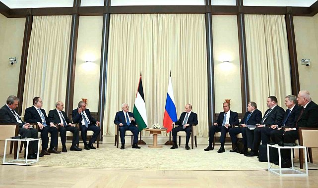 Putin: "Filistin halkını desteklemek için her şeyi yapıyoruz"