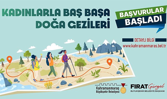 "Kadınlarla Baş Başa Doğa Gezileri"ne başvurular başladı